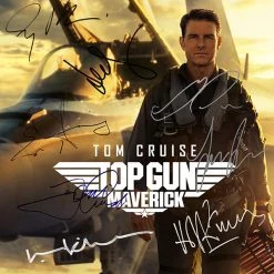 RARE-T Top Gun Maverick Mini Poster Limited Signature Edition Studio Licensed Custom Frame