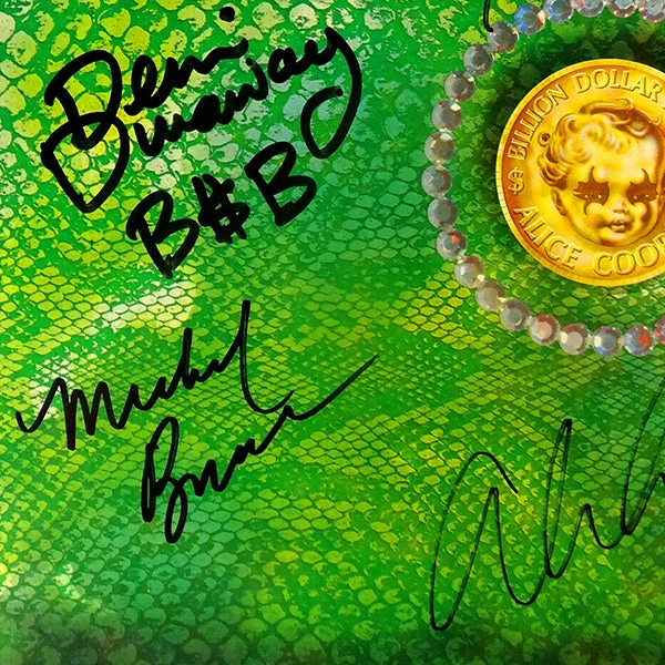 RARE-T Alice Cooper - Billion Dollar Babies LP Cover Limited Signature Edition Studio Licensed Custom Frame 4 RARE-T Alice Cooper - Billion Dollar Babies LP Cover Limited Signature Edition Studio Licensed Custom Frame