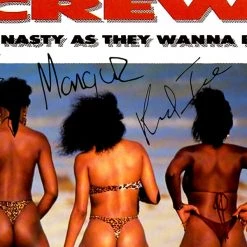 RARE-T Live Crew As Nasty As They Wanna Be Platinum LP Limited Signature Edition Studio Licensed Custom Frame
