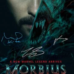 RARE-T Limited Edition Frames Morbius Mini Poster Limited Signature Edition Studio Licensed Custom Frame