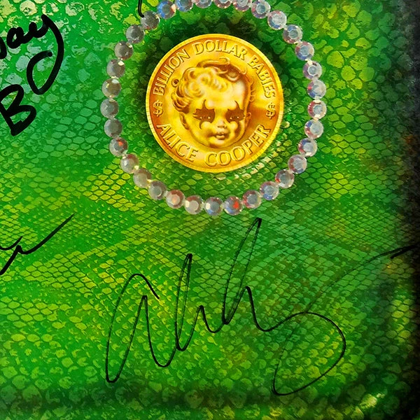 RARE-T Alice Cooper - Billion Dollar Babies LP Cover Limited Signature Edition Studio Licensed Custom Frame 5 RARE-T Alice Cooper - Billion Dollar Babies LP Cover Limited Signature Edition Studio Licensed Custom Frame