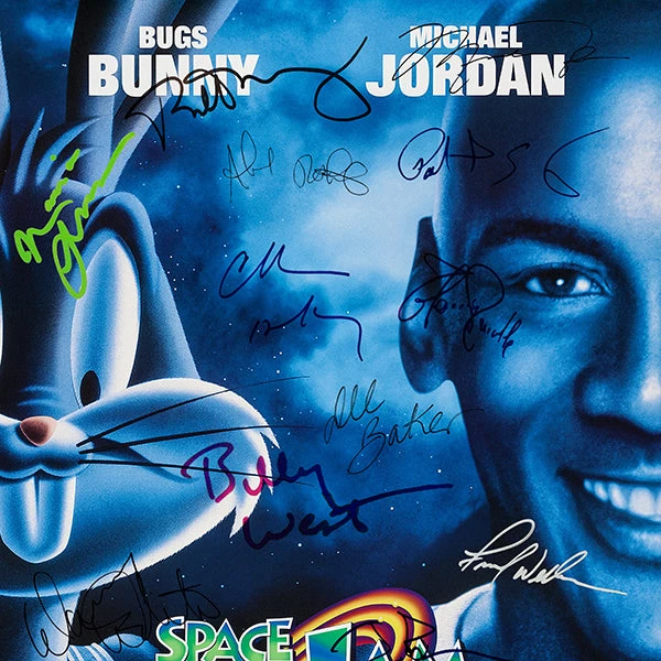 RARE-T Sports Memorabilia Space Jam Mini Poster Limited Signature Edition Studio Licensed Custom Frame 4 RARE-T Sports Memorabilia Space Jam Mini Poster Limited Signature Edition Studio Licensed Custom Frame