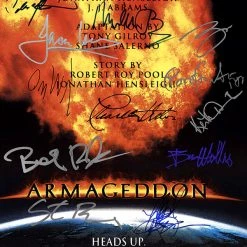 RARE-T Armageddon Script Limited Signature Edition Studio Licensed Custom Frame Limited Edition Frames 15 RARE-T Armageddon Script Limited Signature Edition Studio Licensed Custom Frame Limited Edition Frames