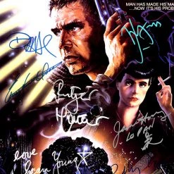 RARE-T Blade Runner Poster Limited Signature Edition Studio Licensed Custom Frame