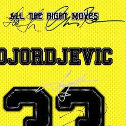 RARE-T All The Right Moves Script Limited Signature Edition Studio Licensed Custom Frame Limited Edition Frames