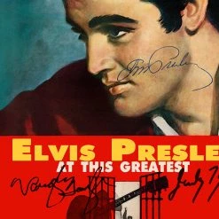 RARE-T Jailhouse Rock Transcript Limited Signature Edition Studio Licensed Custom Frame Limited Edition Frames