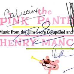 RARE-T Pink Panther - Original Soundtrack Platinum LP Limited Signature Edition Studio Licensed Custom Frame 15 RARE-T Pink Panther - Original Soundtrack Platinum LP Limited Signature Edition Studio Licensed Custom Frame