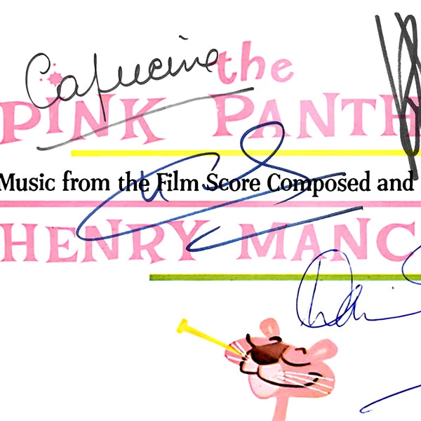 RARE-T Pink Panther - Original Soundtrack Platinum LP Limited Signature Edition Studio Licensed Custom Frame 4 RARE-T Pink Panther - Original Soundtrack Platinum LP Limited Signature Edition Studio Licensed Custom Frame