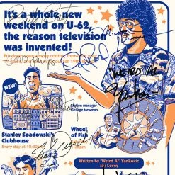 RARE-T Limited Edition Frames UHF Script Limited Signature Edition Studio Licensed Custom Frame