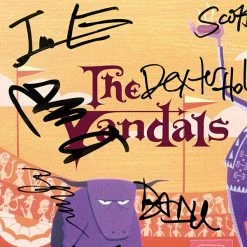 RARE-T NEW The Vandals - Look At What I Almost Stepped Platinum LP Limited Signature Edition Studio Licensed Custom Frame 16 RARE-T NEW The Vandals - Look At What I Almost Stepped Platinum LP Limited Signature Edition Studio Licensed Custom Frame