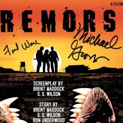 RARE-T Limited Edition Frames Tremors Script Limited Signature Edition Studio Licensed Custom Frame