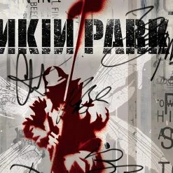 RARE-T Linkin Park Hybrid Theory Platinum LP Limited Signature Edition Studio Licensed Custom Frame