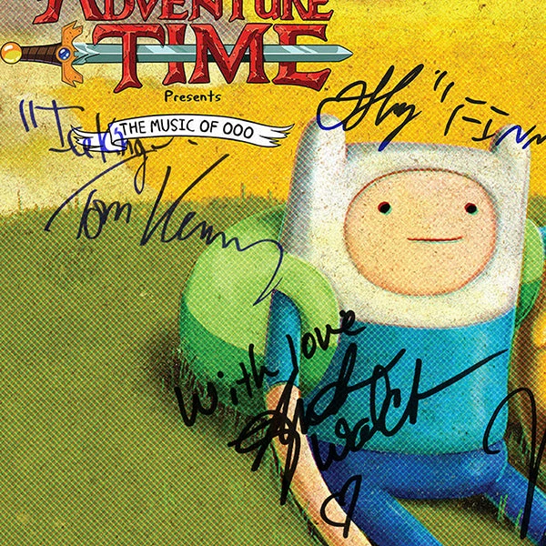 RARE-T Limited Edition Frames Adventure Time - The Music Of Ooo Platinum LP Limited Signature Edition Studio Licensed Custom Frame 4 RARE-T Limited Edition Frames Adventure Time - The Music Of Ooo Platinum LP Limited Signature Edition Studio Licensed Custom Frame