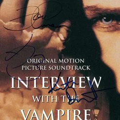 RARE-T Interview With The Vampire - Original Motion Picture Soundtrack Platinum LP Limited Signature Edition Studio Licensed Custom Frame