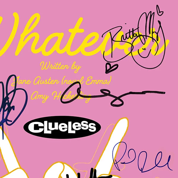 RARE-T Clueless Transcript Limited Signature Edition Studio Licensed Custom Frame 6 RARE-T Clueless Transcript Limited Signature Edition Studio Licensed Custom Frame