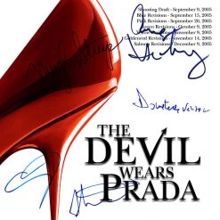 RARE-T NEW The Devil Wears Prada Script Limited Signature Edition Studio Licensed Custom Frame