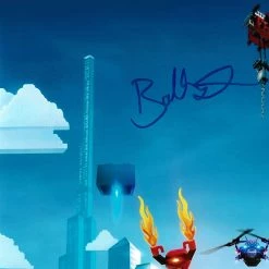 PPC The Lego Movie - Beckett Certified Hand-Signed Mini Poster By Will Arnett & Charlie Day Custom Frame Signed Memorabilia