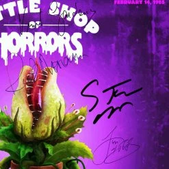 RARE-T Little Shop Of Horrors Script Limited Signature Edition Studio Licensed Custom Frame Limited Edition Frames