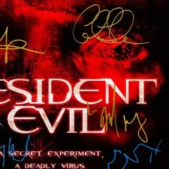 RARE-T Ready To Ship! - Resident Evil Script Limited Signature Edition Studio Licensed Custom Frame Ready To Ship! 48 Hour Shipping! 16 RARE-T Ready To Ship! - Resident Evil Script Limited Signature Edition Studio Licensed Custom Frame Ready To Ship! 48 Hour Shipping!