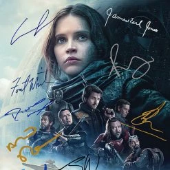 RARE-T Star Wars Rogue One Mini Poster Limited Signature Edition Studio Licensed Custom Frame