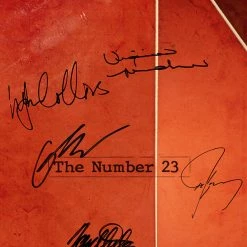 RARE-T Limited Edition Frames The Number 23 Script Limited Signature Edition Studio Licensed Custom Frame