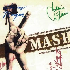 RARE-T MASH TV Show Script Signature Edition Studio Licensed Custom Frame Limited Edition Frames