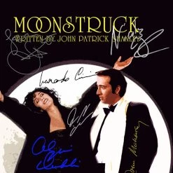 RARE-T Limited Edition Frames Moonstruck Script Limited Signature Edition Studio Licensed Custom Frame