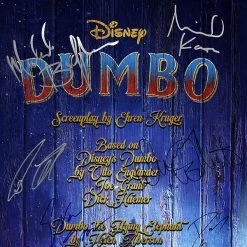 RARE-T Dumbo 2019 Script Limited Signature Edition Studio Licensed Custom Frame 16 RARE-T Dumbo 2019 Script Limited Signature Edition Studio Licensed Custom Frame