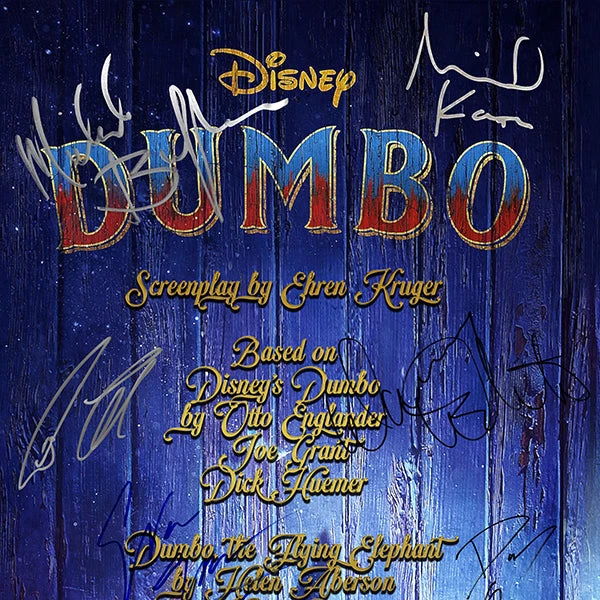 RARE-T Dumbo 2019 Script Limited Signature Edition Studio Licensed Custom Frame 5 RARE-T Dumbo 2019 Script Limited Signature Edition Studio Licensed Custom Frame
