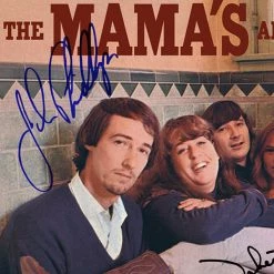 RARE-T The Mama's And The Papa's - If You Can Believe Your Eyes And Ears Gold LP Limited Signature Edition Studio Licensed Custom Frame