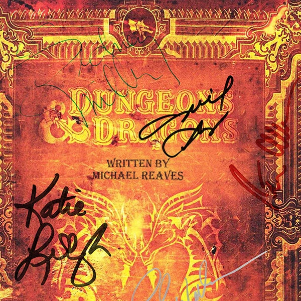 RARE-T Dungeons And Dragons Animated Series Script Limited Signature Edition Studio Licensed Custom Frame Limited Edition Frames 5 RARE-T Dungeons And Dragons Animated Series Script Limited Signature Edition Studio Licensed Custom Frame Limited Edition Frames