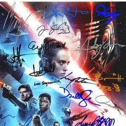 RARE-T Star Wars The Rise Of Skywalker Mini Poster Limited Signature Edition Studio Licensed Custom Frame Limited Edition Frames