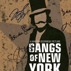 RARE-T Limited Edition Frames Gangs Of New York Script Limited Signature Edition Studio Licensed Custom Frame