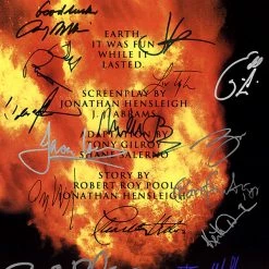 RARE-T Armageddon Script Limited Signature Edition Studio Licensed Custom Frame Limited Edition Frames 16 RARE-T Armageddon Script Limited Signature Edition Studio Licensed Custom Frame Limited Edition Frames