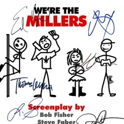 RARE-T Limited Edition Frames We're The Millers Transcript Limited Signature Edition Studio Licensed Custom Frame