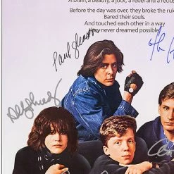 RARE-T Limited Edition Frames Breakfast Club Mini Poster Limited Signature Edition Studio Licensed Custom Frame