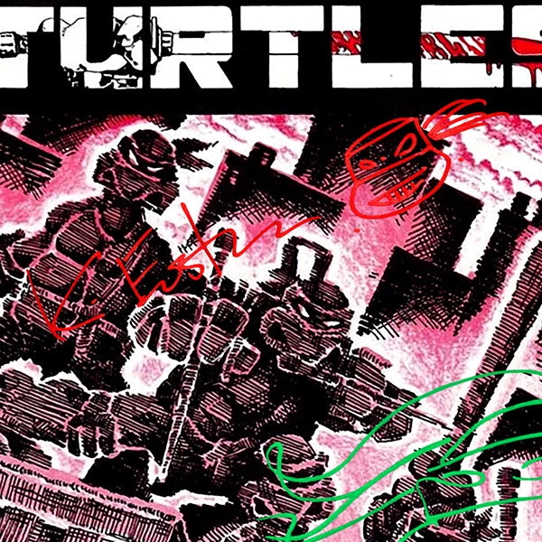 RARE-T Teenage Mutant Ninja Turtles #1 Limited Signature Edition Comic Book Cover Art Custom Frame Limited Edition Frames 4 RARE-T Teenage Mutant Ninja Turtles #1 Limited Signature Edition Comic Book Cover Art Custom Frame Limited Edition Frames