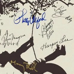 RARE-T To Kill A Mockingbird Script Limited Signature Edition Studio Licensed Custom Frame Limited Edition Frames