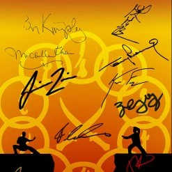 RARE-T Limited Edition Frames Shang-Chi And The Legend Of The Ten Rings Transcript Limited Signature Edition Studio Licensed Custom Frame