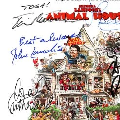 RARE-T Animal House - Original Motion Picture Soundtrack LP Cover Limited Signature Edition Studio Licensed Custom Frame