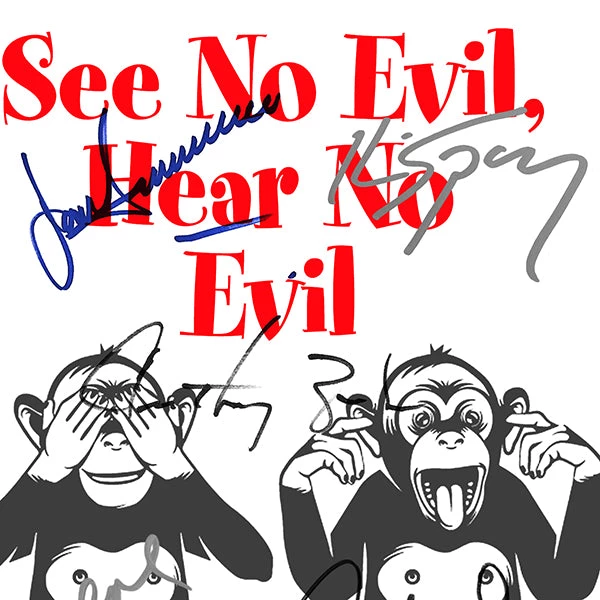 RARE-T Limited Edition Frames See No Evil Hear No Evil Transcript Limited Signature Edition Studio Licensed Custom Frame 5 RARE-T Limited Edition Frames See No Evil Hear No Evil Transcript Limited Signature Edition Studio Licensed Custom Frame