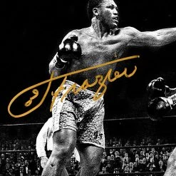 RARE-T Sports Memorabilia Joe Frazier Vs Muhammad Ali Photo Limited Signature Edition Licensed Custom Frame