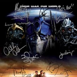 RARE-T Transformers Mini Poster Limited Signature Edition Studio Licensed Custom Frame