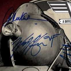 RARE-T Van Halen - A Different Kind Of Truth Gold LP Limited Signature Edition Studio Licensed Custom Frame