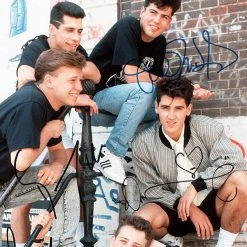 RARE-T New Kids On The Block Band Photo Limited Signature Edition Studio Licensed Custom Frame 13 RARE-T New Kids On The Block Band Photo Limited Signature Edition Studio Licensed Custom Frame