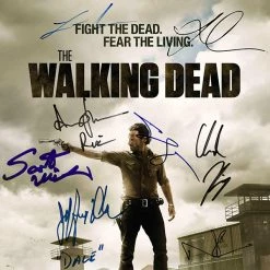 RARE-T The Walking Dead Season 3 Mini Poster Limited Signature Edition Studio Licensed Custom Frame