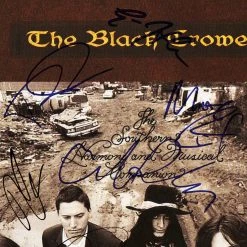 RARE-T The Black Crowes - The Southern Harmony And Musical Companion LP Cover Limited Signature Edition Studio Licensed Custom Frame