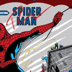 RARE-T Amazing Fantasy #15 Comic Book Cover Art Limited Signature Edition Studio Licensed Mini Poster Custom Frame