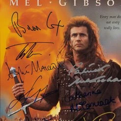 RARE-T Braveheart Mini Poster Limited Signature Edition Studio Licensed Custom Frame