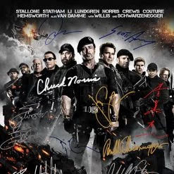 RARE-T The Expendables 2 Mini Poster Limited Signature Edition Studio Licensed Custom Frame 11 RARE-T The Expendables 2 Mini Poster Limited Signature Edition Studio Licensed Custom Frame